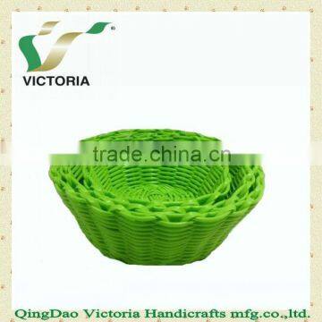 PP Tube Woven Bowl For Candies