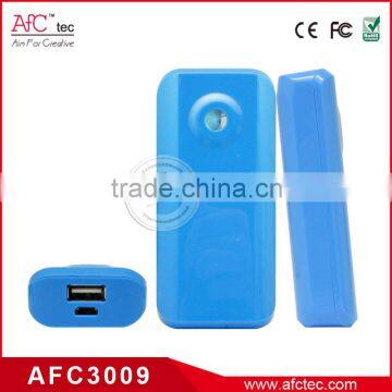 Low price hot sale products 97x43x23mm 4000mAh cute 18650 battery portable power bank