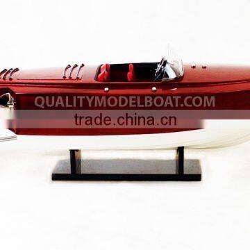 ALPHA Z WOODEN SPEED BOAT MODEL