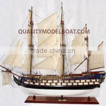 LE PROTECTEUR VIET NAM WOODEN MODEL SHIP