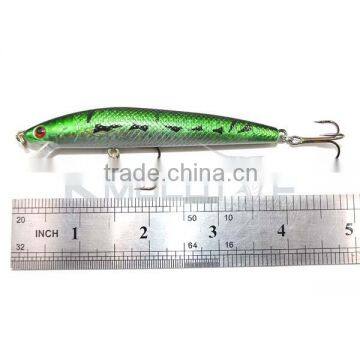 CHMN18 10cm laser body bright color minnow fishing bait for freshwater fishing