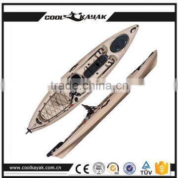Non Inflatable Cheap Canoe Kayak Accessories Aluminum Rudder With Pedal Apply to Boat Made in China photo-6