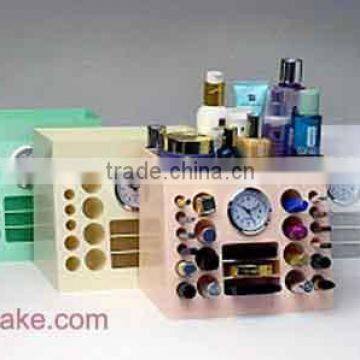 Makeup Organizer with clock as seen on TV