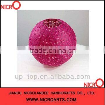 12" Fushica Round Eyelet Paper Lantern