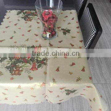 Polyester table cloth