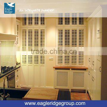 European style shutters- white teak