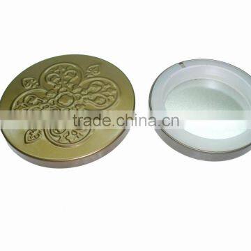 tin lid for candle jar