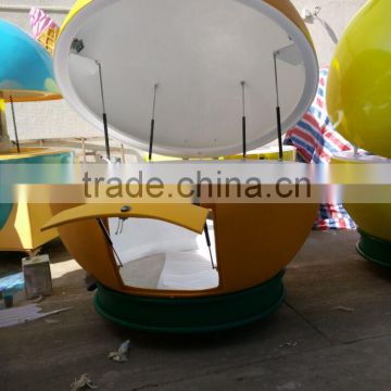 2016 hot selling fruit lemon shaped fiber glass mobile kiosk