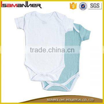 Bulk best quality newborn baby unisex softextile plain baby rompers                        
                                                                                Supplier's Choice