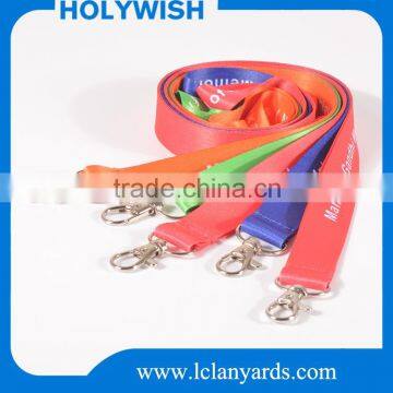 Cheap Sublimation Printing Custom Polyester Lanyard no Minimum Order