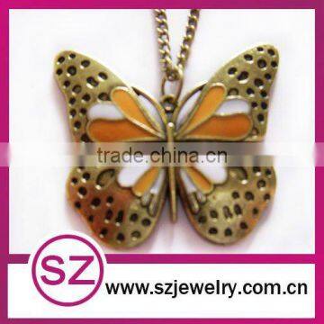 2016 The UK Butterfly charm necklace in wholesale