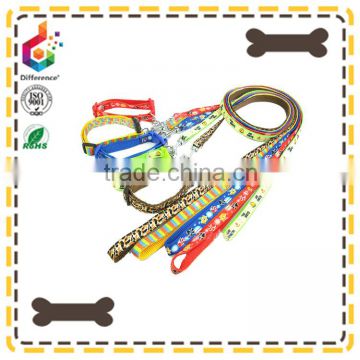 Nylon rope printing dog leash