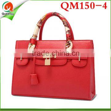 2016 Women messenger bag, beautiful ladies PU handbags with high quality QM150-4