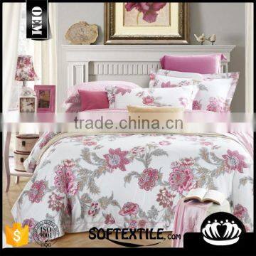 Wholesale Price 100%cotton Red Palid Print Flat Sheet Chinese Bedding Wholesale Children's Bedding Sets photo-3