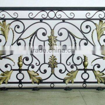 popular modern forged iron balcony railings