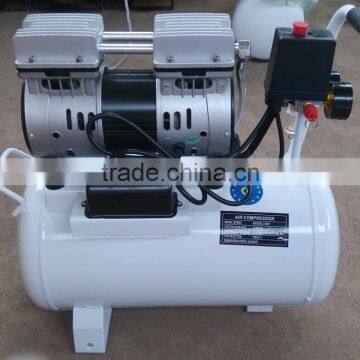 30L 1.5HP 1.1KW Silent Oilless Air Compressor