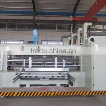 Automatic corrugated paper prirnting slotting die cutting machine