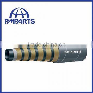 Hydraulic Steel Wire Spiral Reinforced Industrial Rubber Hose From China photo-3