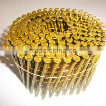 Wooden Screw Shank Wire Coil Nails