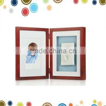 Hotsale baby handprint photo frame art kit