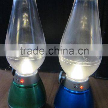 USB powered charging ABS+Acrylic material kerosene lamps