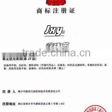 P.R.China Trade Mark Certificate
