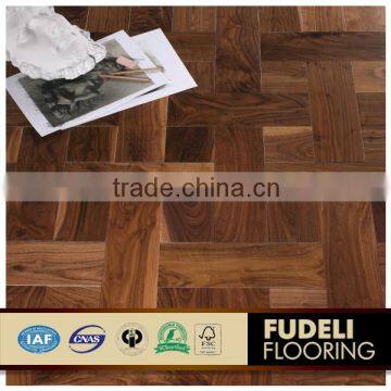 Great Quality FSC Certified New design wooden parquet floor tiles