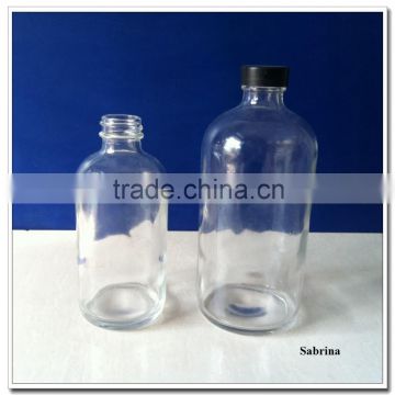 240ml glass oil bottles small mouth with plastic lid