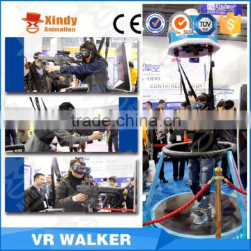 Guangzhou new technology virtual reality interactive 5D 7D 9D cinema VR walker