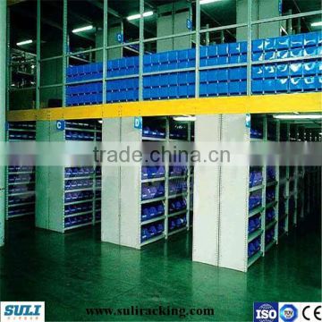 Widely used warehouse multi-layer steel mezzanine racks