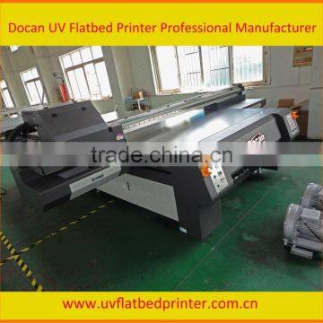 Large photo digital inkjet flatbed printer