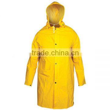 PVC men raincoat