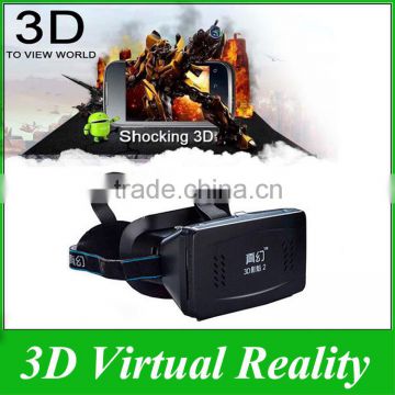 HOT ColorCross 3D VR Glasses Oculus Rift DK2 Virtual Reality Google Cardboard VR Movies Game Glasses For 4-6" Phone