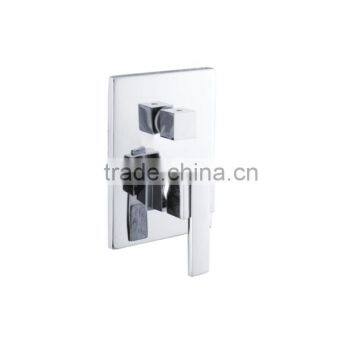 single hand brass shower mixer with divertor