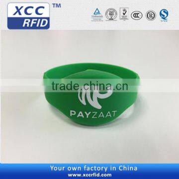 RFID Silicone Wristband Reusable Wristbands Printable Wristbands