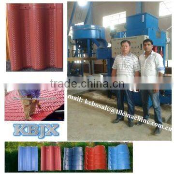 KB-125C Africa popular type concrete roof tile production line