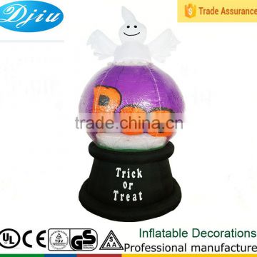 DJ-XT-09 inflatable boo ball halloween decoration ghost lighted