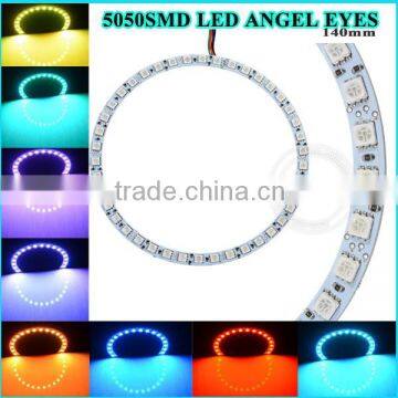 New Product High Quality Angel Eyes 40mm 50mm 60mm 70mm 140mm angle eyes rgb 5050 smd Halo Rings