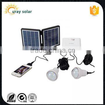 mini solar system with mobile charger