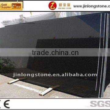 china pure black granite slabs tiles