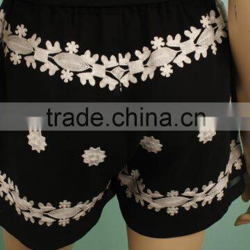 2016 Casual Short Women Black Pants photo-6