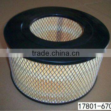 self-supported performance OEM price engine air filter