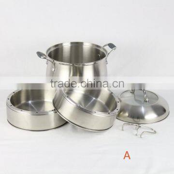 Multi-user-4 Layers Energy Efficiency Steamer Pot With Combined Lid Energy-saving photo-5