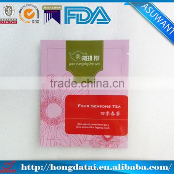 Three side seal mini paper bag for green tea with customized logo printing                        
                                                                                Supplier's Choice