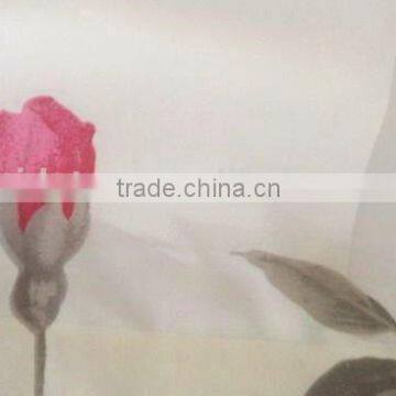 hotsale functional burn out flower curtain fabric