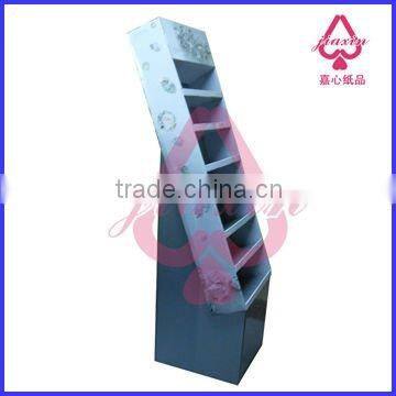 Dumpbin display shelf for cosmetics, shoes shops