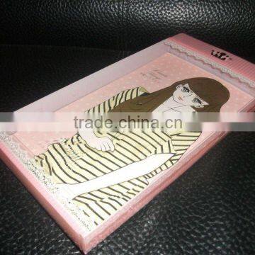 plastic packaging box PVC paper box with hanger
