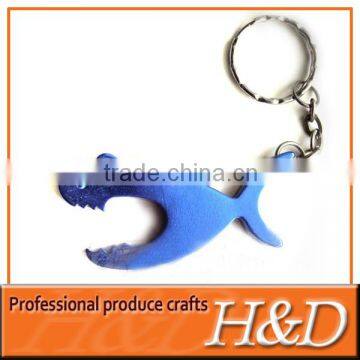 animal shape stainless steel keychain bottle opener wholesale with custom logo