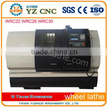 New Products alloy wheel repair horizontal lathe