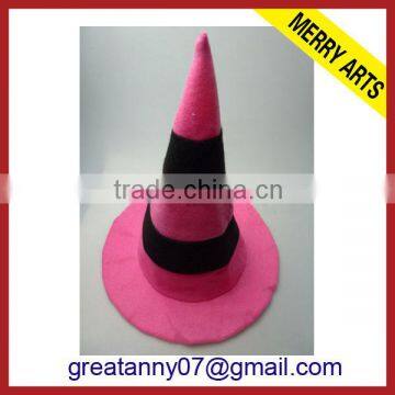 Wholesales 2015 new product Decorated Red Halloween Witches Hats for party decoration from manufacturer